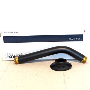 Kohler Shower Arm in Matte Black